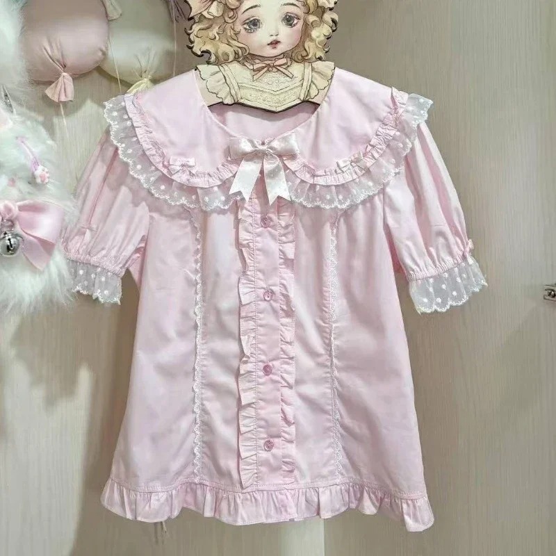 Summer Japanese Clothing - Japanese Kawaii Lolita Shirts Women Sweet