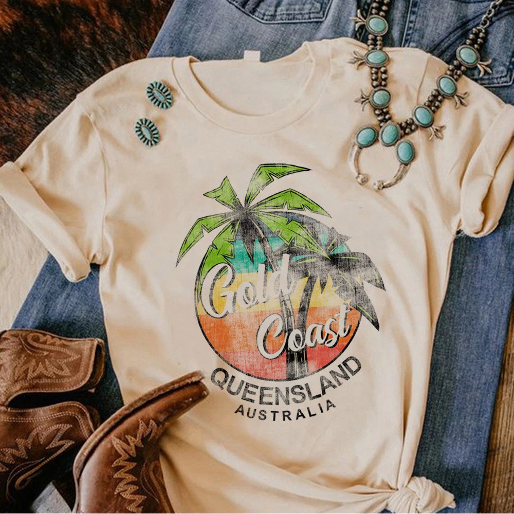 Summer Clothing Women Australia - Australia tshirt women anime summer harajuku