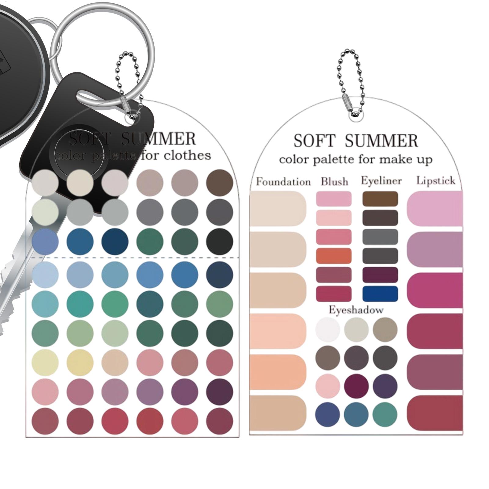 Summer Clothing Palette - Soft Summer Color Palette Card 2