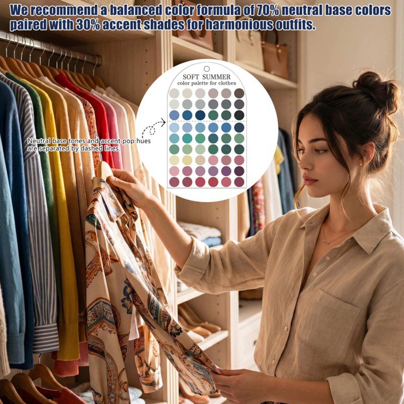 2pcs Soft Summer Color Palette - đánh giá và giá Summer Clothing Palette