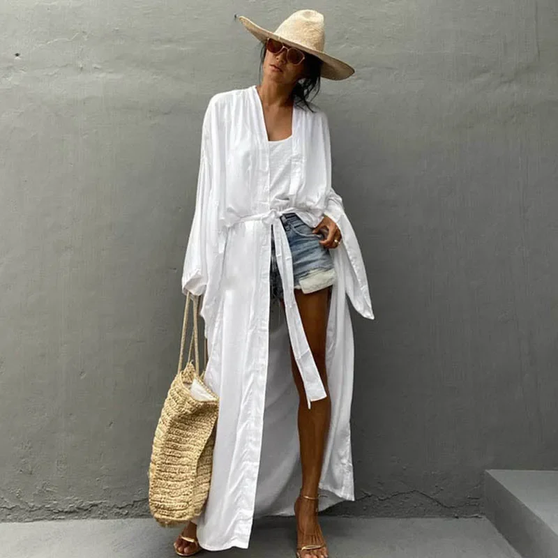 Kimono Women Beach Wear Cover  - đánh giá và giá Summer Clothing Wraps