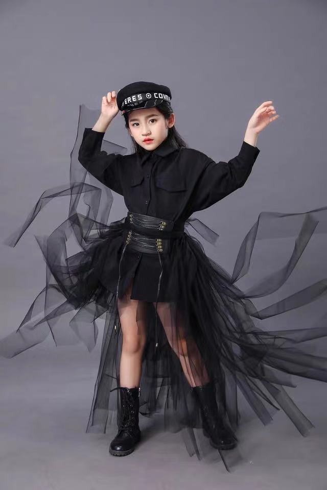 Children's Black Suit Girls Mo - đánh giá và giá Summer Clothing Set For Girls