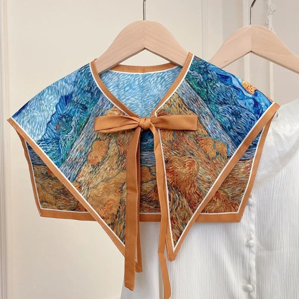 Floral Pattern Shirt Fake Coll - đánh giá và giá Off Shoulder Blouse