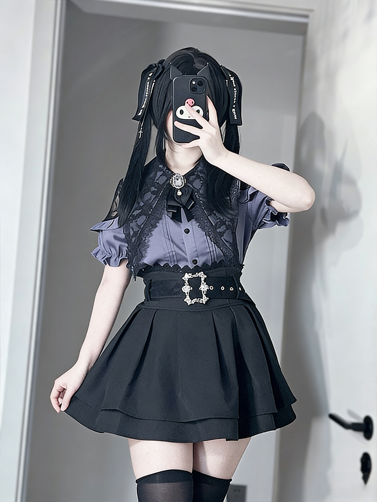 Gothic Style Shoulder Bared Sh - đánh giá và giá Off Shoulder Blouse