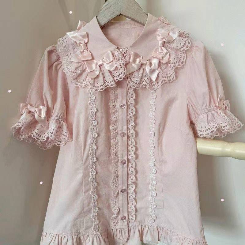 Japanese Kawaii Lolita Shirts  - đánh giá và giá Summer Japanese Clothing