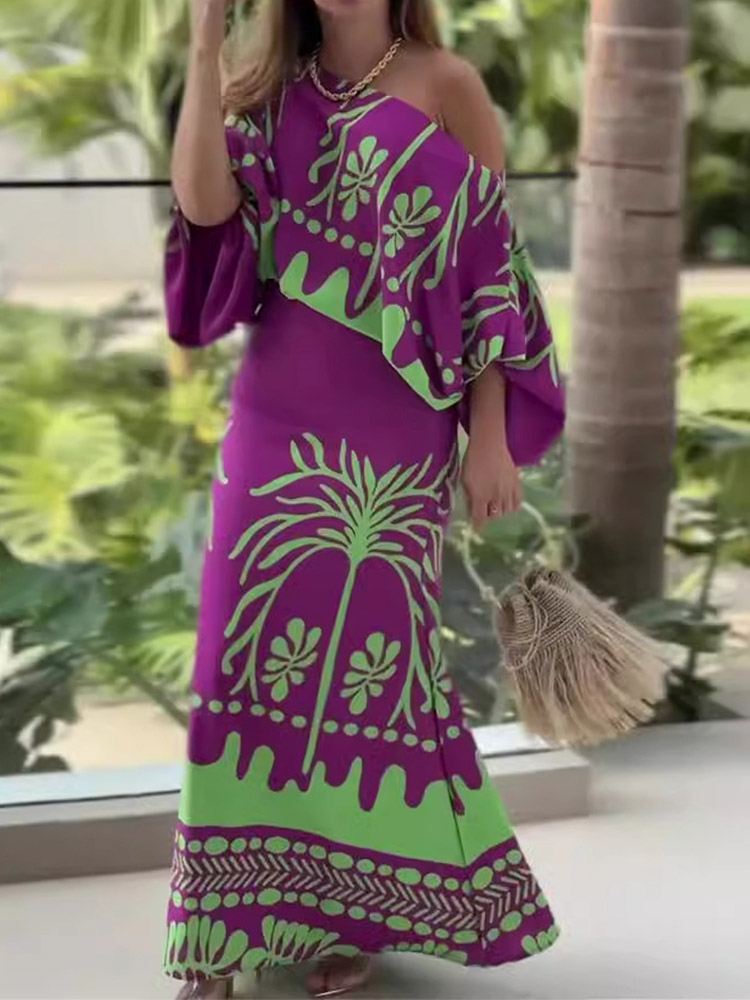 Sexy Women Print Two Piece Set - đánh giá và giá Summer Clothing Set For Girls