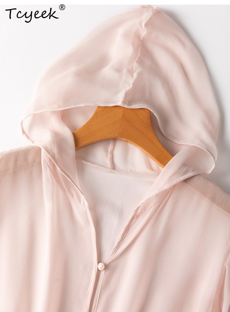 Tcyeek 100% Real Mulberry Silk - đánh giá và giá Summer Clothing Tops