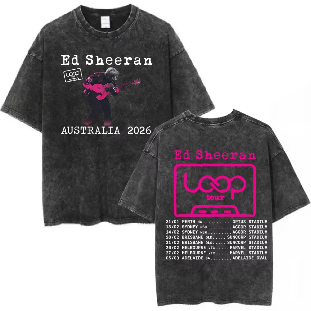 Ed Sheeran Loop Tour Australia - đánh giá và giá Summer Clothing Women Australia