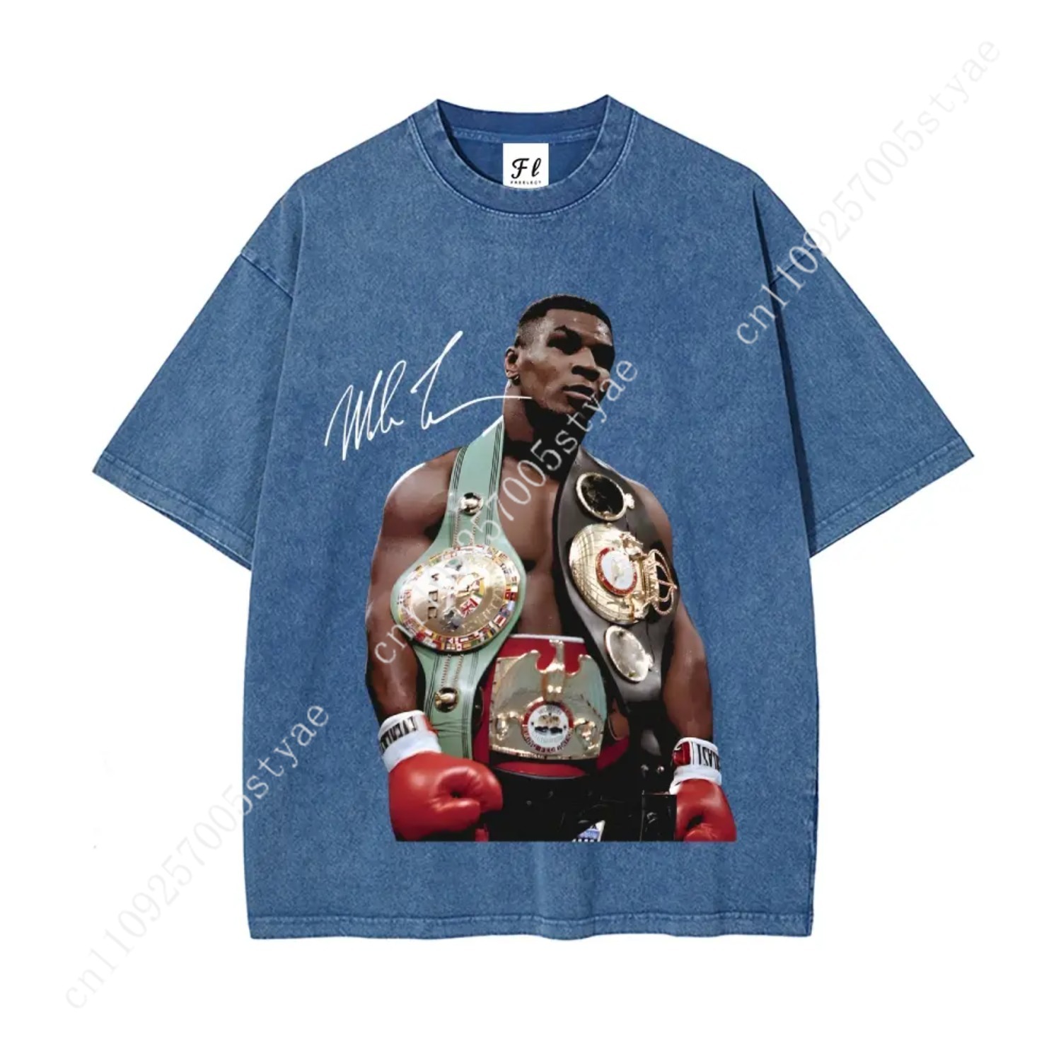 Mike Tyson T-Shirt, 90s Vintag - đánh giá và giá Summer Quilt