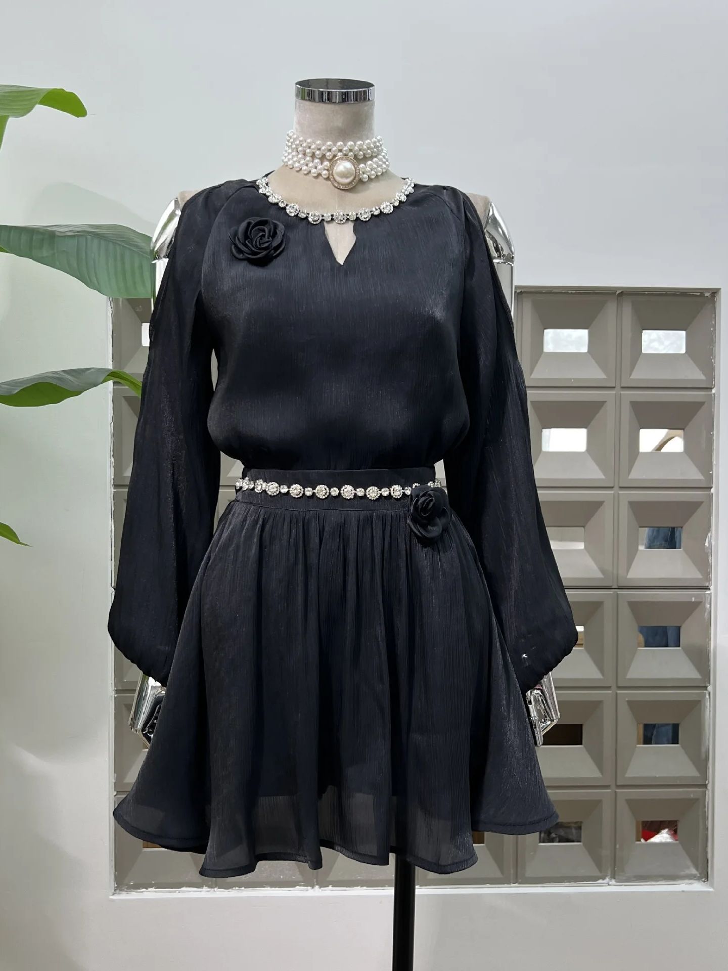 Women Two-Piece Dresses Off-Sh - đánh giá và giá Off Shoulder Blouse