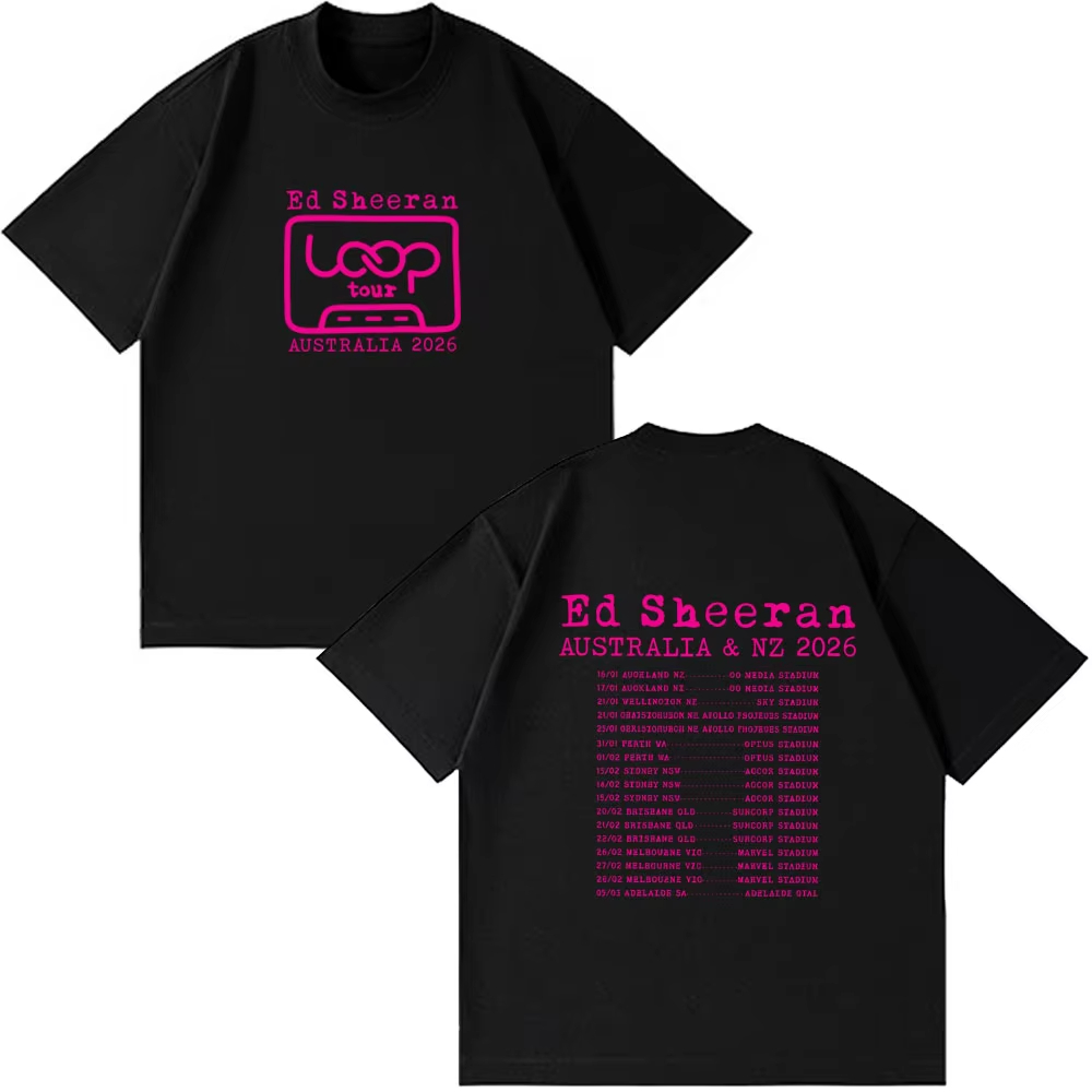 Ed Sheeran Loop Tour Australia - đánh giá và giá Summer Clothing Women Australia