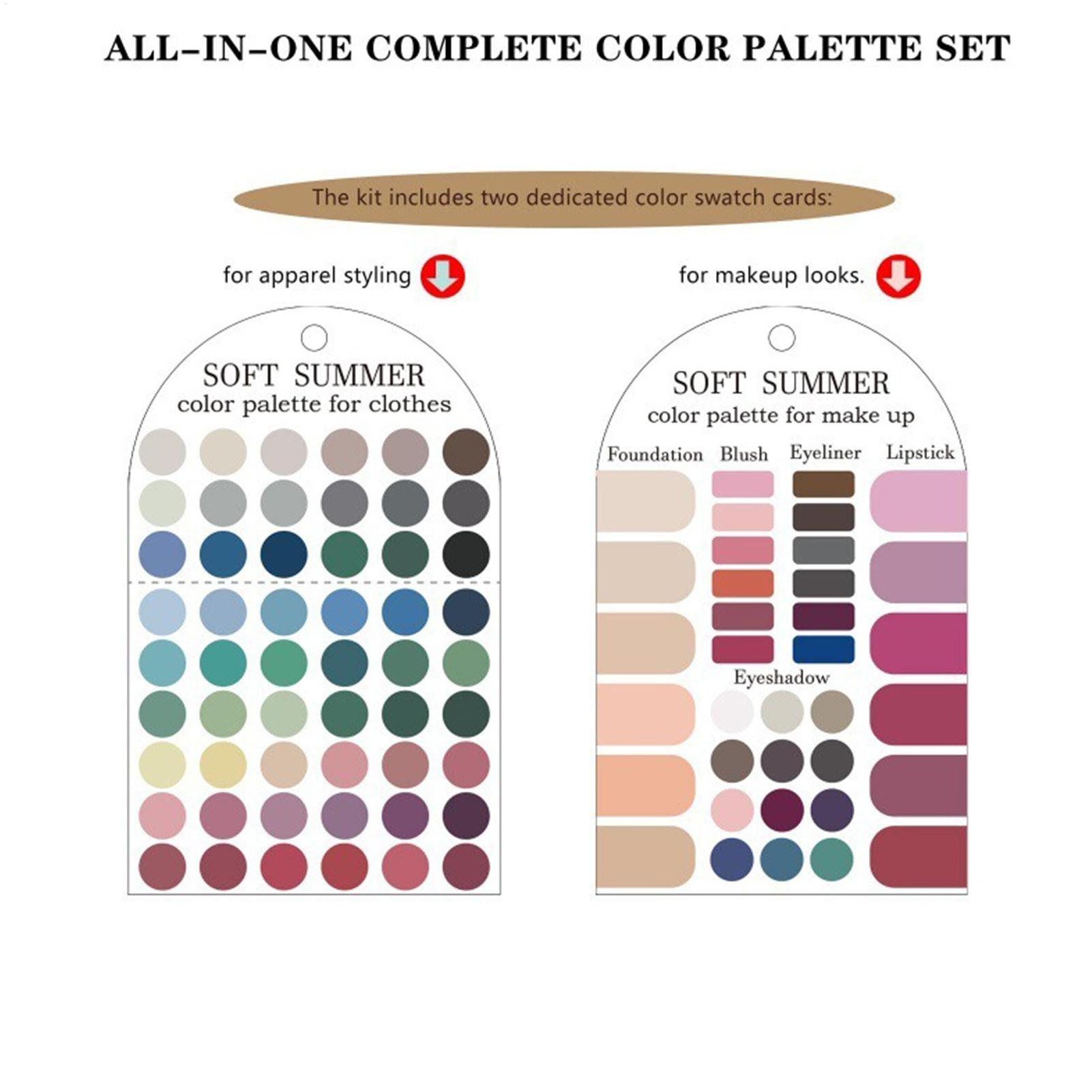 2Pcs Acrylic Seasonal Palette  - đánh giá và giá Summer Clothing Palette