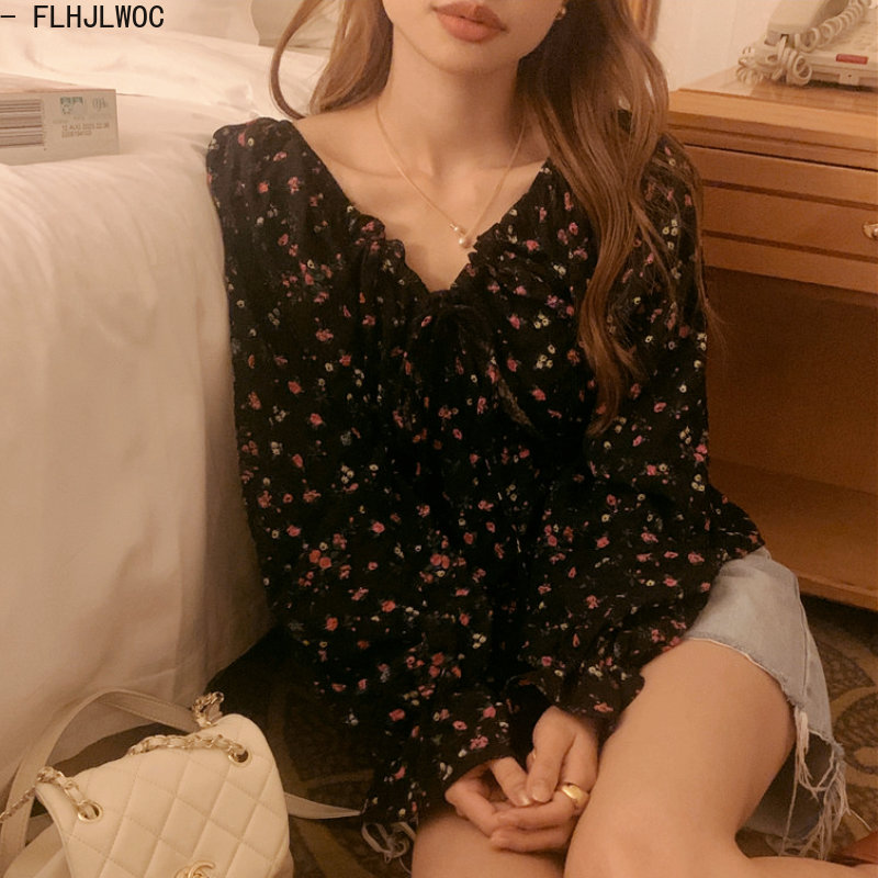 Bow Tie Tops Women Korean Styl - đánh giá và giá Summer Japanese Clothing