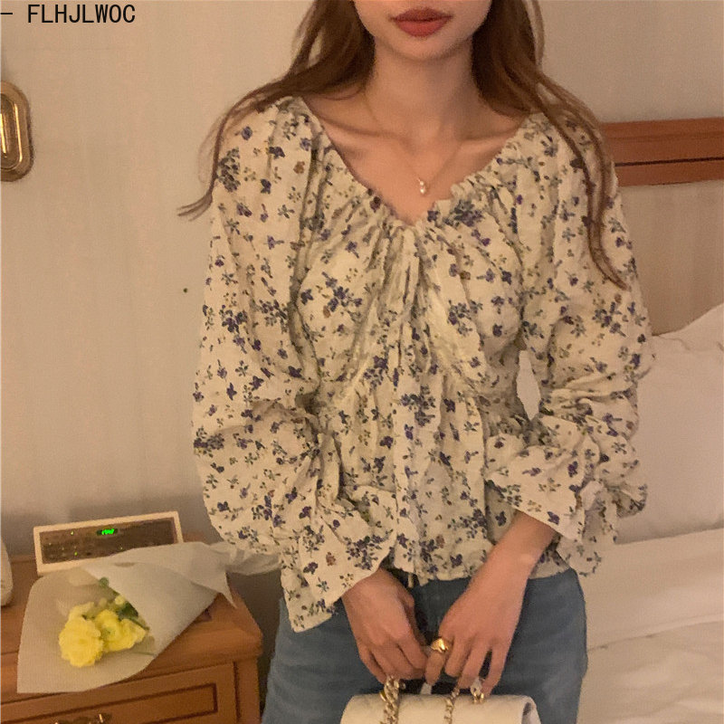 Bow Tie Tops Women Korean Styl - đánh giá và giá Summer Japanese Clothing