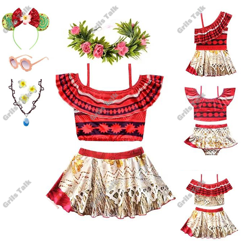 Summer Fairy Princess Moana Co - đánh giá và giá Summer Clothing Set For Girls