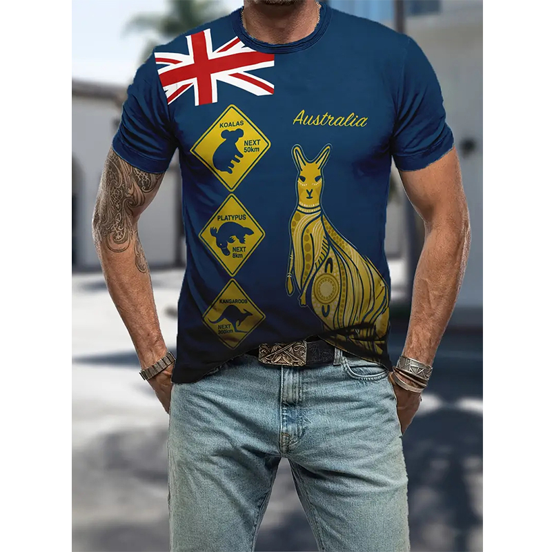 Australia Graphic T Shirts Men - đánh giá và giá Summer Clothing Women Australia