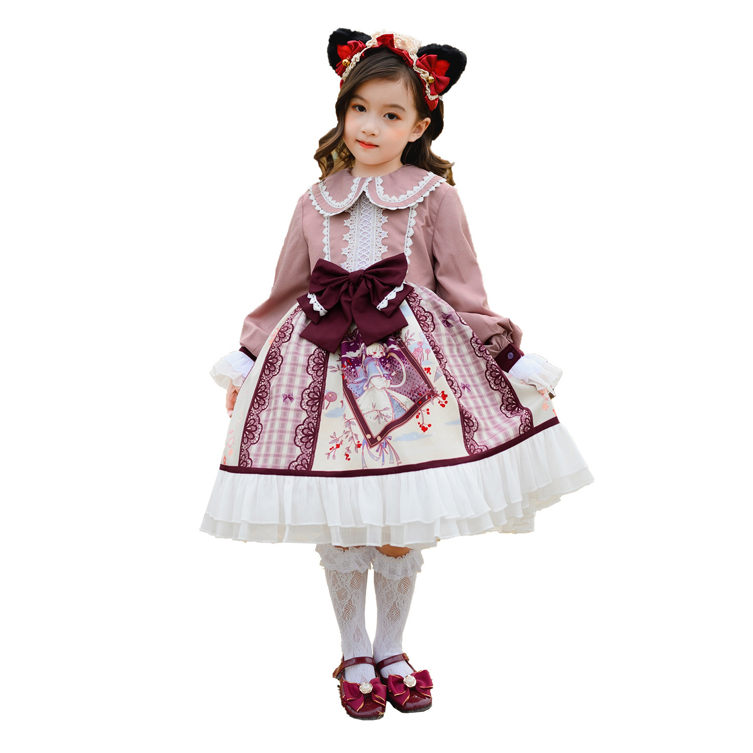 Children's Lolita Clothing Lon - đánh giá và giá Summer Clothing Set For Girls