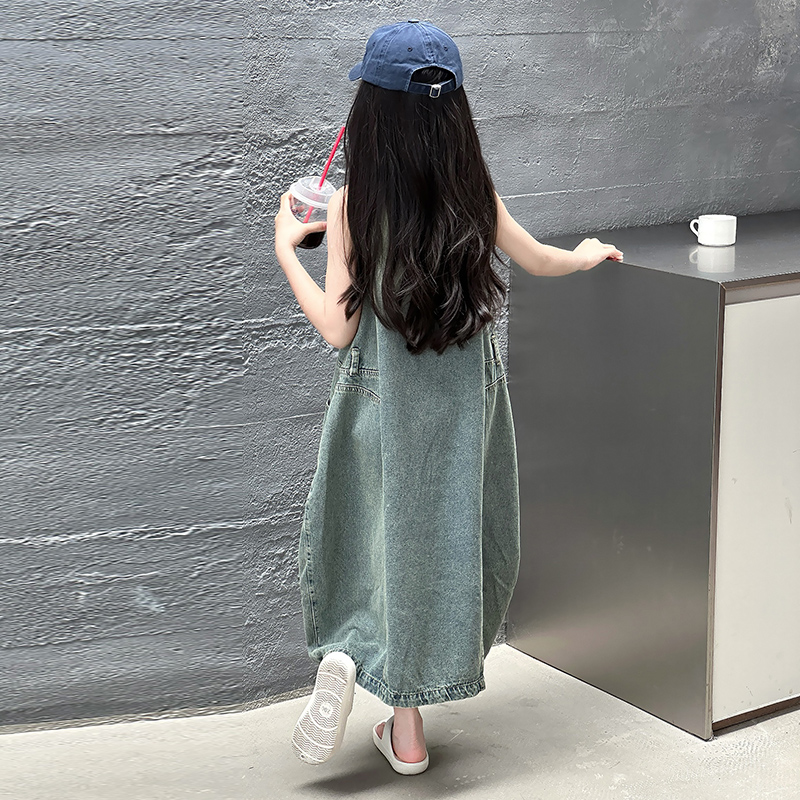 Vintage Blue Children Girls Hi - đánh giá và giá Summer Clothing Set For Girls