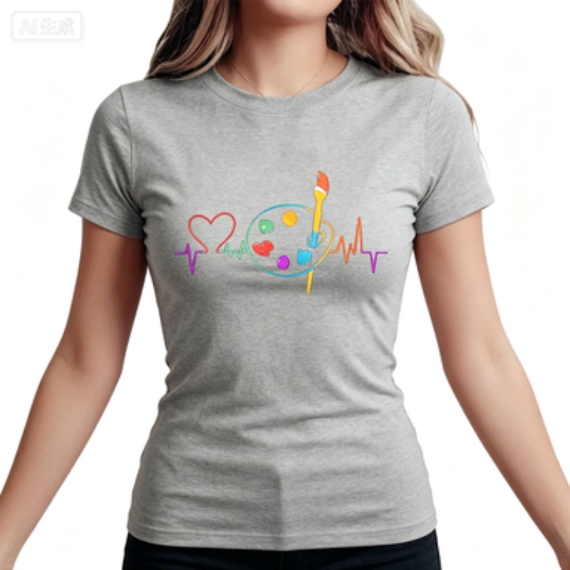 Colorful Geometric Women's Cas - đánh giá và giá Summer Clothing Palette