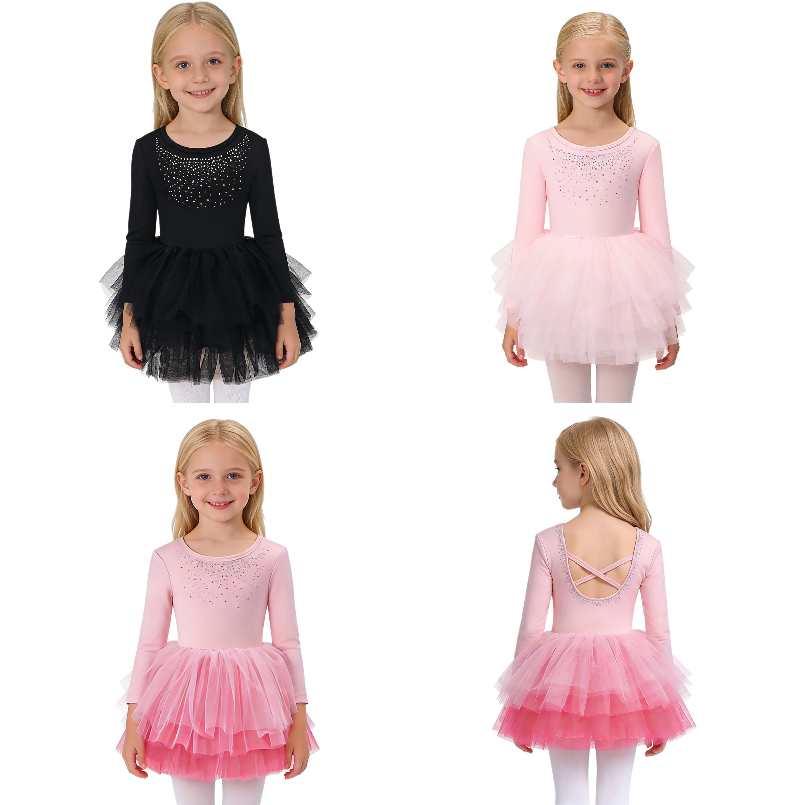 Summer Kids Dress Tutu Balleri - đánh giá và giá Summer Clothing Set For Girls