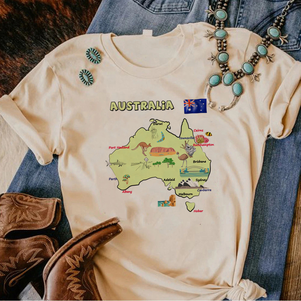 Australia Koala tshirt women Y - đánh giá và giá Summer Clothing Women Australia