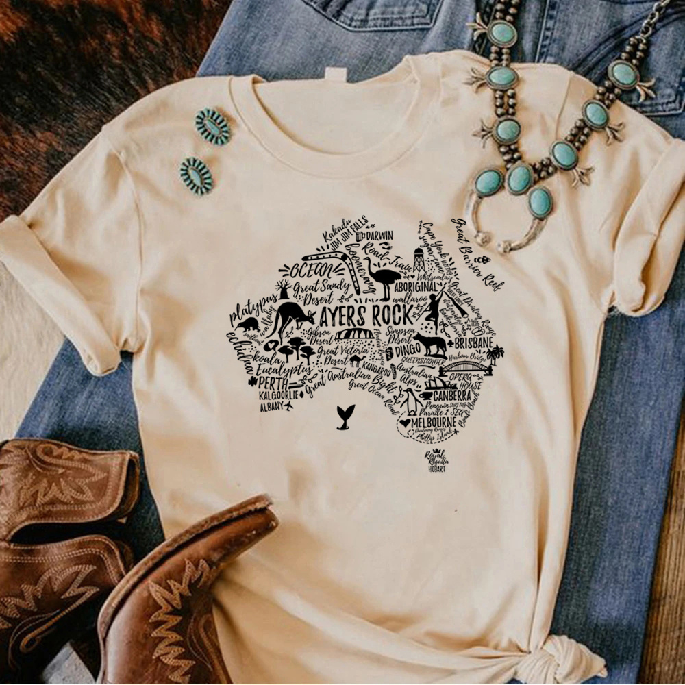 Australia Koala tshirt women Y - đánh giá và giá Summer Clothing Women Australia