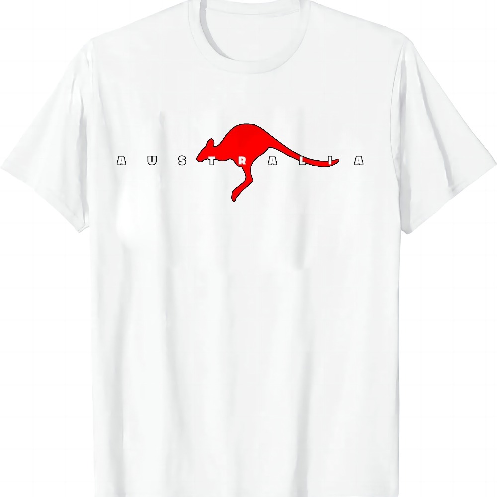 Australia Kangaroo T-Shirt Sum - đánh giá và giá Summer Clothing Women Australia