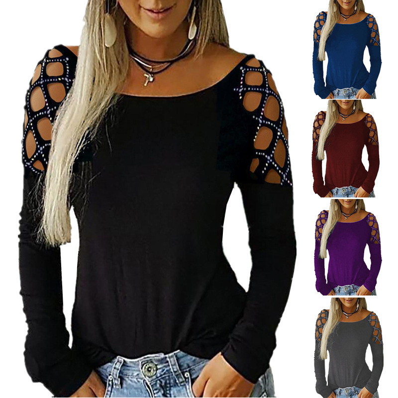 Women Off Shoulder Long Sleeve - đánh giá và giá Off Shoulder Blouse