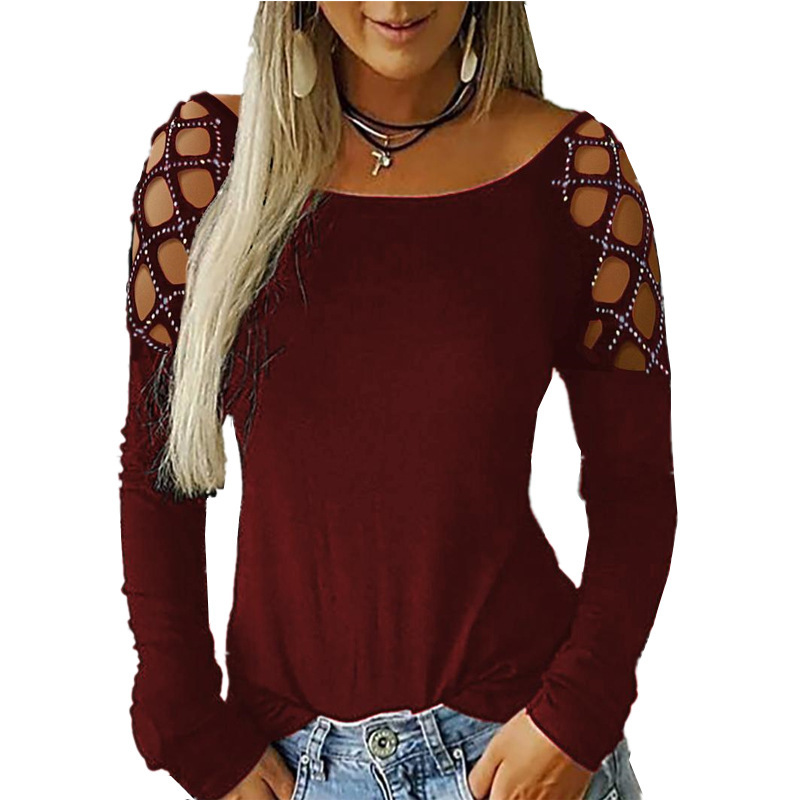 Women Off Shoulder Long Sleeve - đánh giá và giá Off Shoulder Blouse